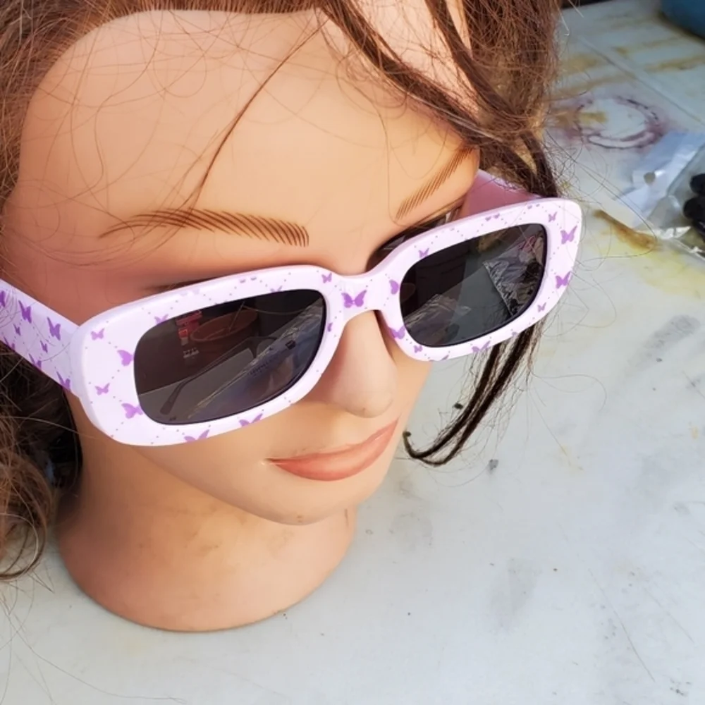Dolls Kill Purple Butterfly Sunglasses‎ NWT